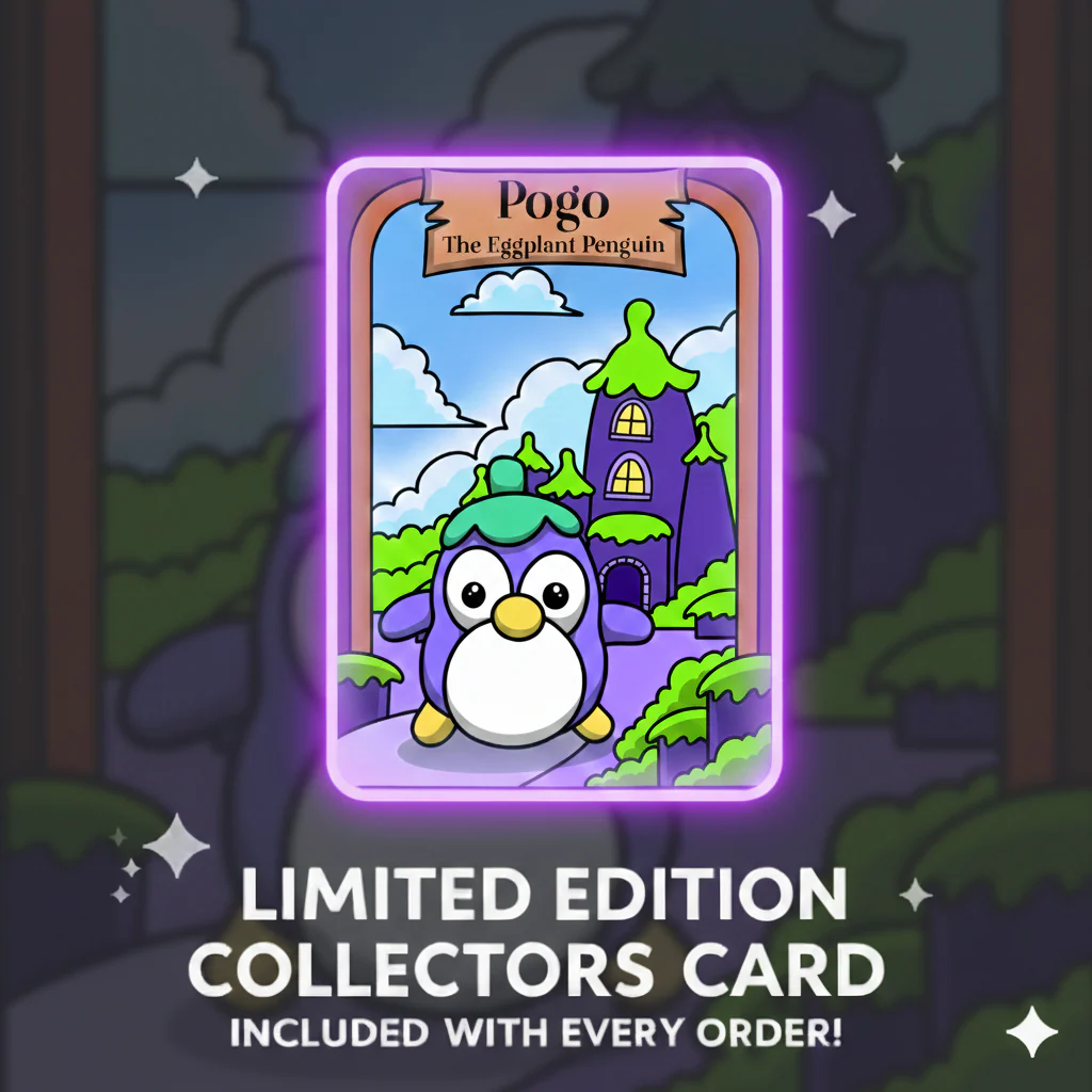 Pogo The Eggplant Penguin Crochet Kit - Image 4
